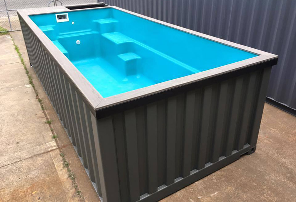 piscina contenedor de 30 pies